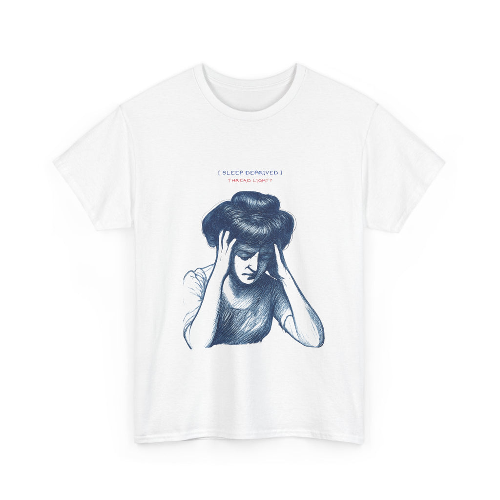 Sleep Deprived "Thread Lightly" T-Shirt for Tired Moms