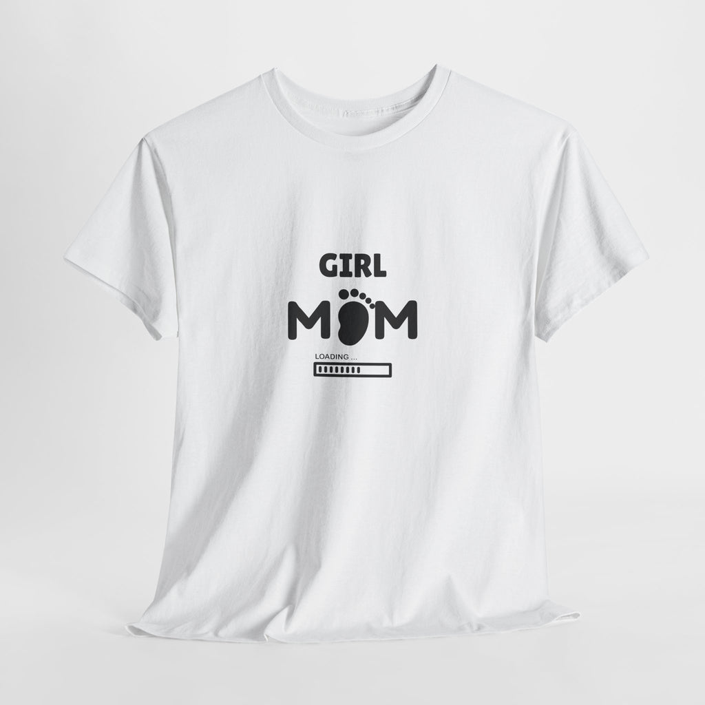 Girl Mom Pregnancy Tee — Cute Pregnancy Announcement T‑Shirt