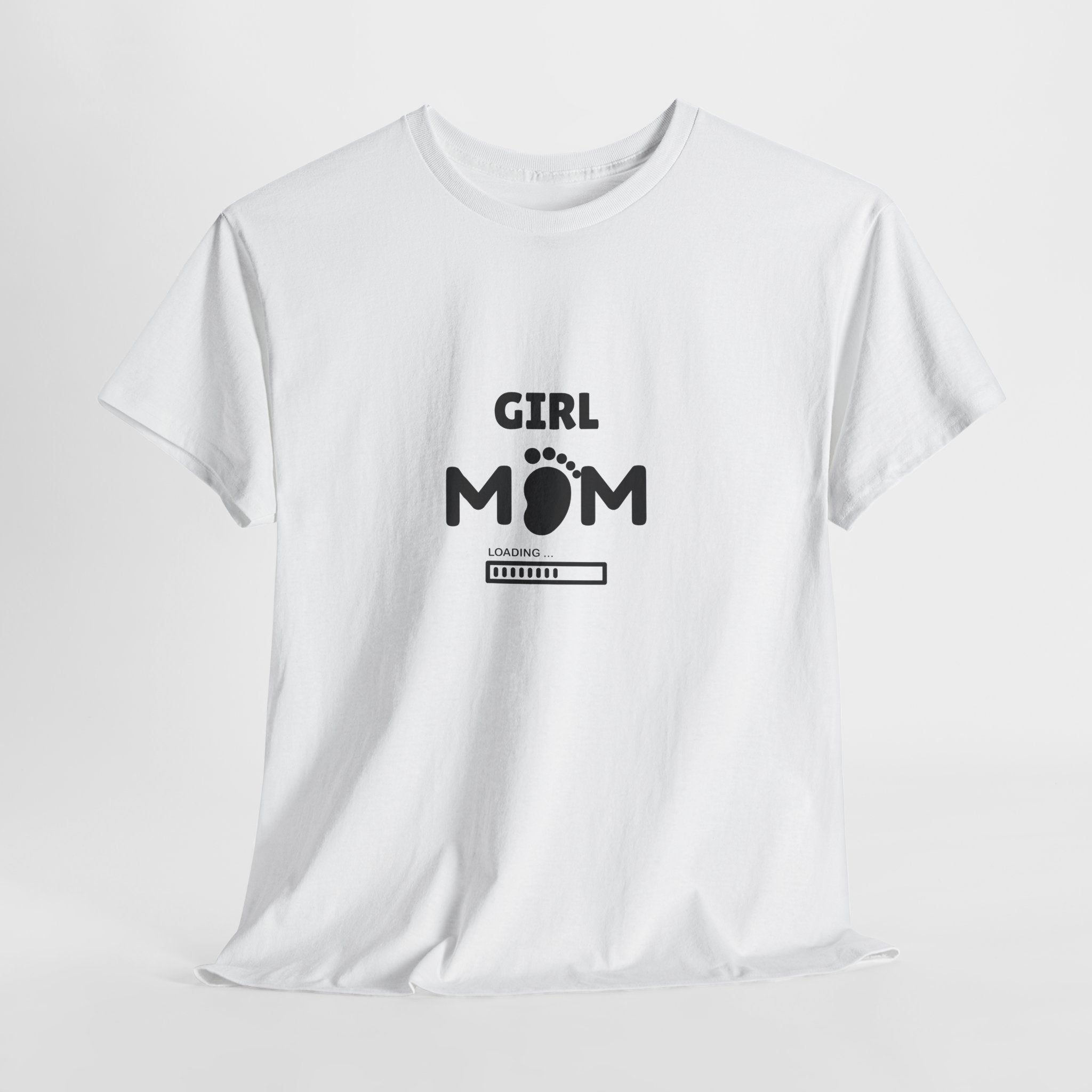 Girl Mom Pregnancy Tee — Cute Pregnancy Announcement T‑Shirt