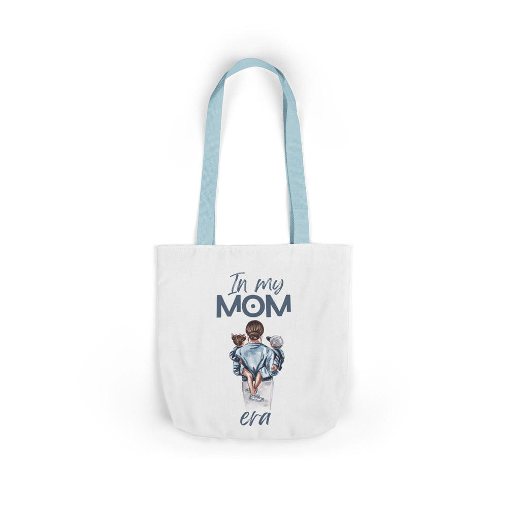 In my Mom Era - Canvas Tote Bag, 5-Color Straps