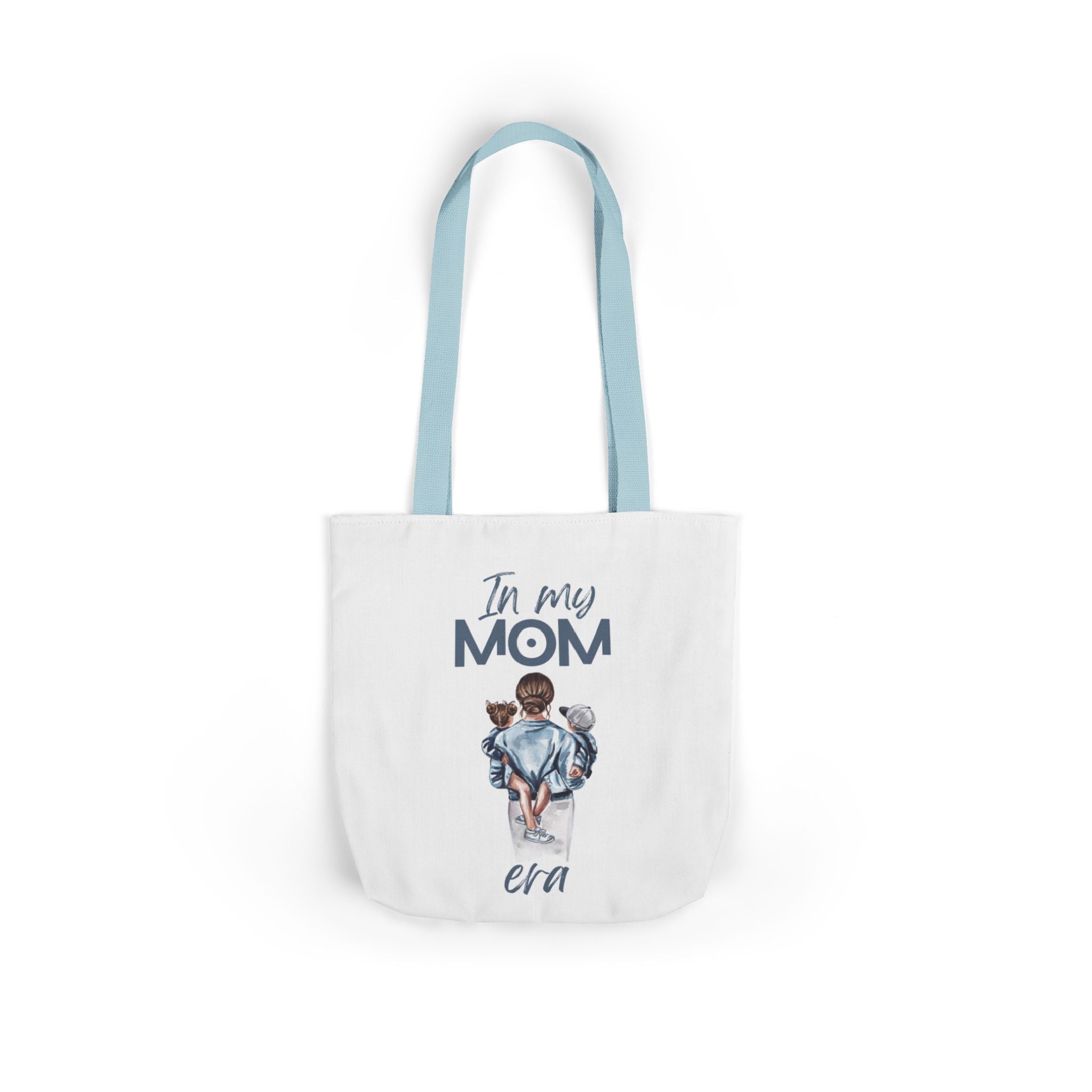 In my Mom Era - Canvas Tote Bag, 5-Color Straps