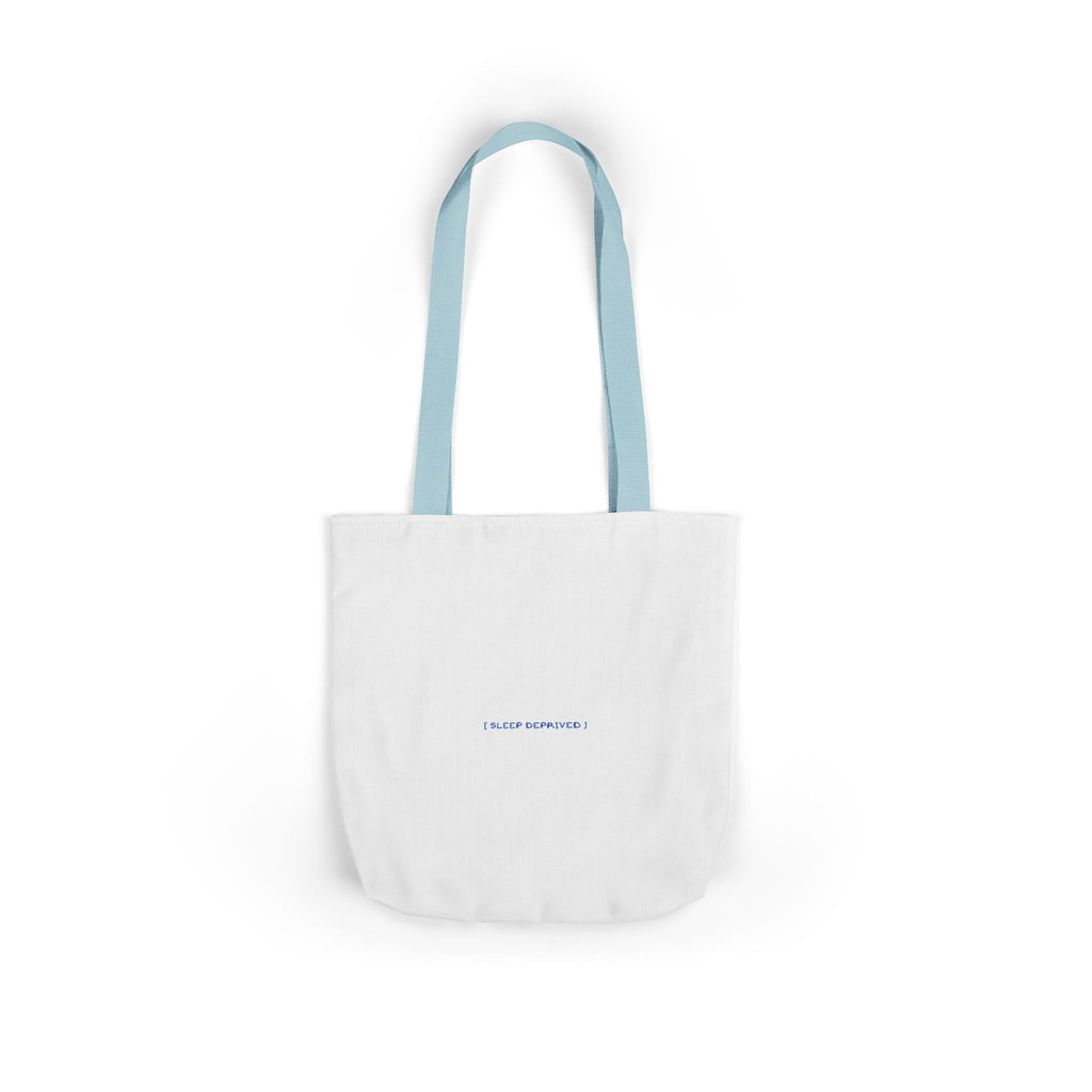 Sleep Deprived  — Thread Lightly Graphic Canvas Mom Tote Bag