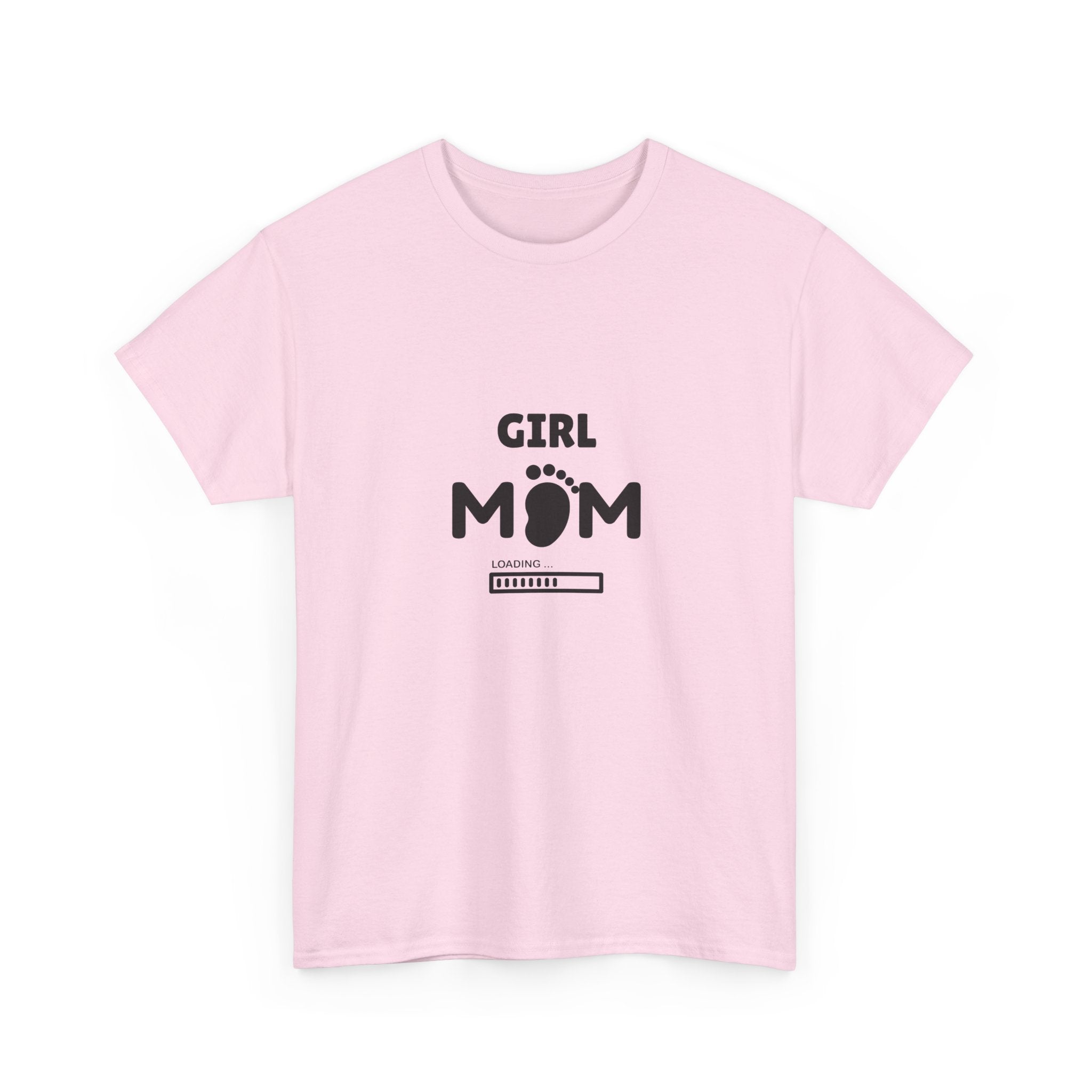 Girl Mom Pregnancy Tee — Cute Pregnancy Announcement T‑Shirt