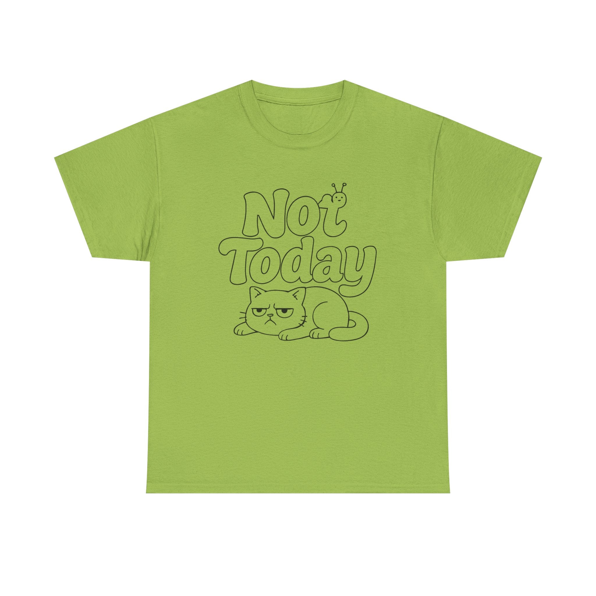Not Today Cat T-Shirt — Grumpy Cat Graphic Tee
