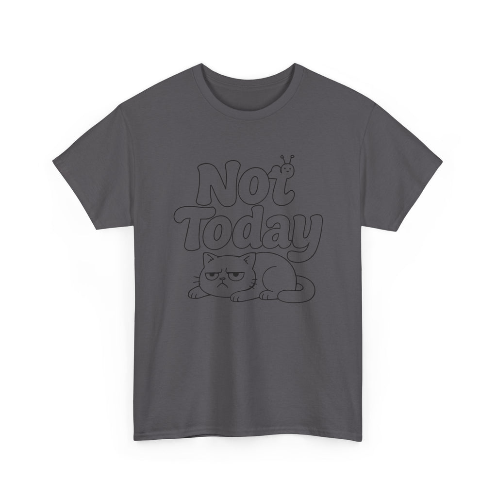 Not Today Cat T-Shirt — Grumpy Cat Graphic Tee