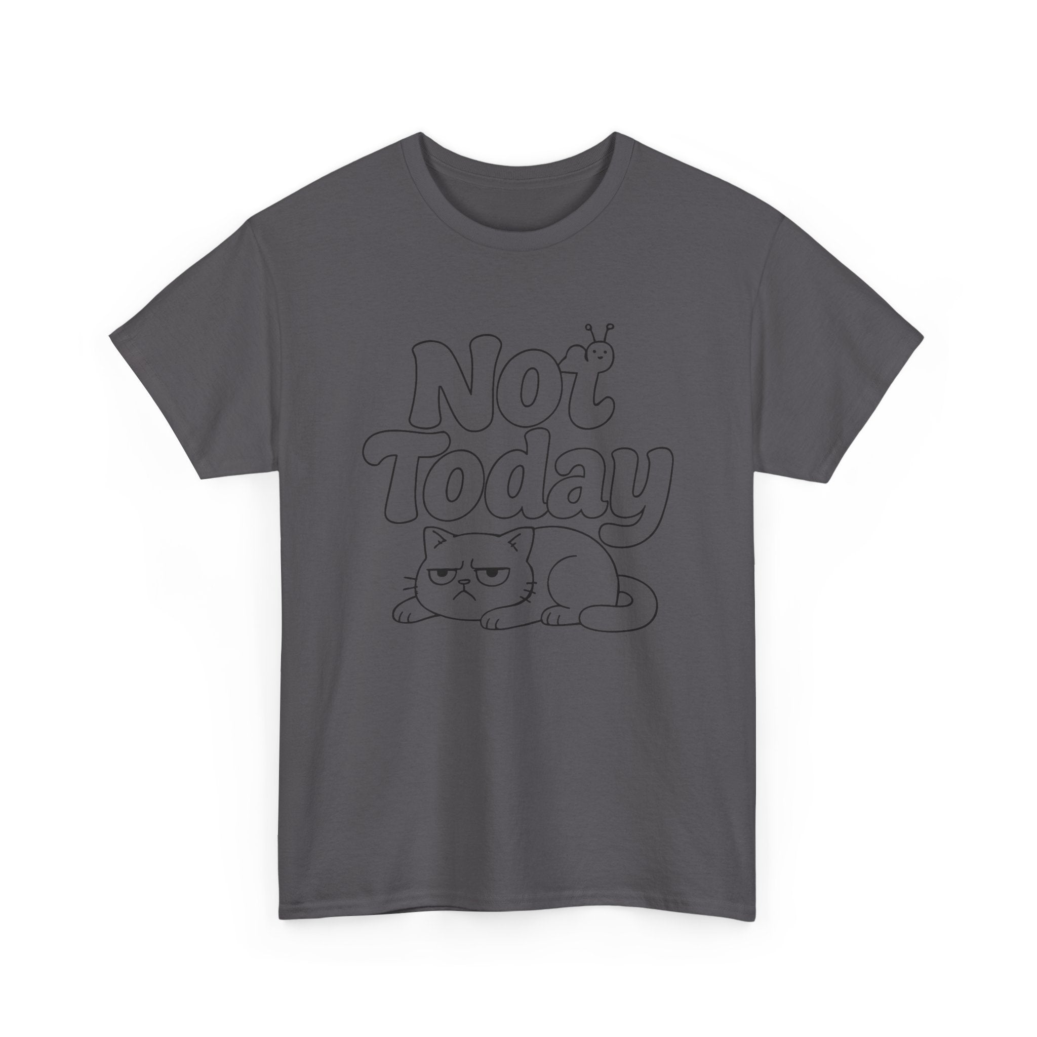 Not Today Cat T-Shirt — Grumpy Cat Graphic Tee
