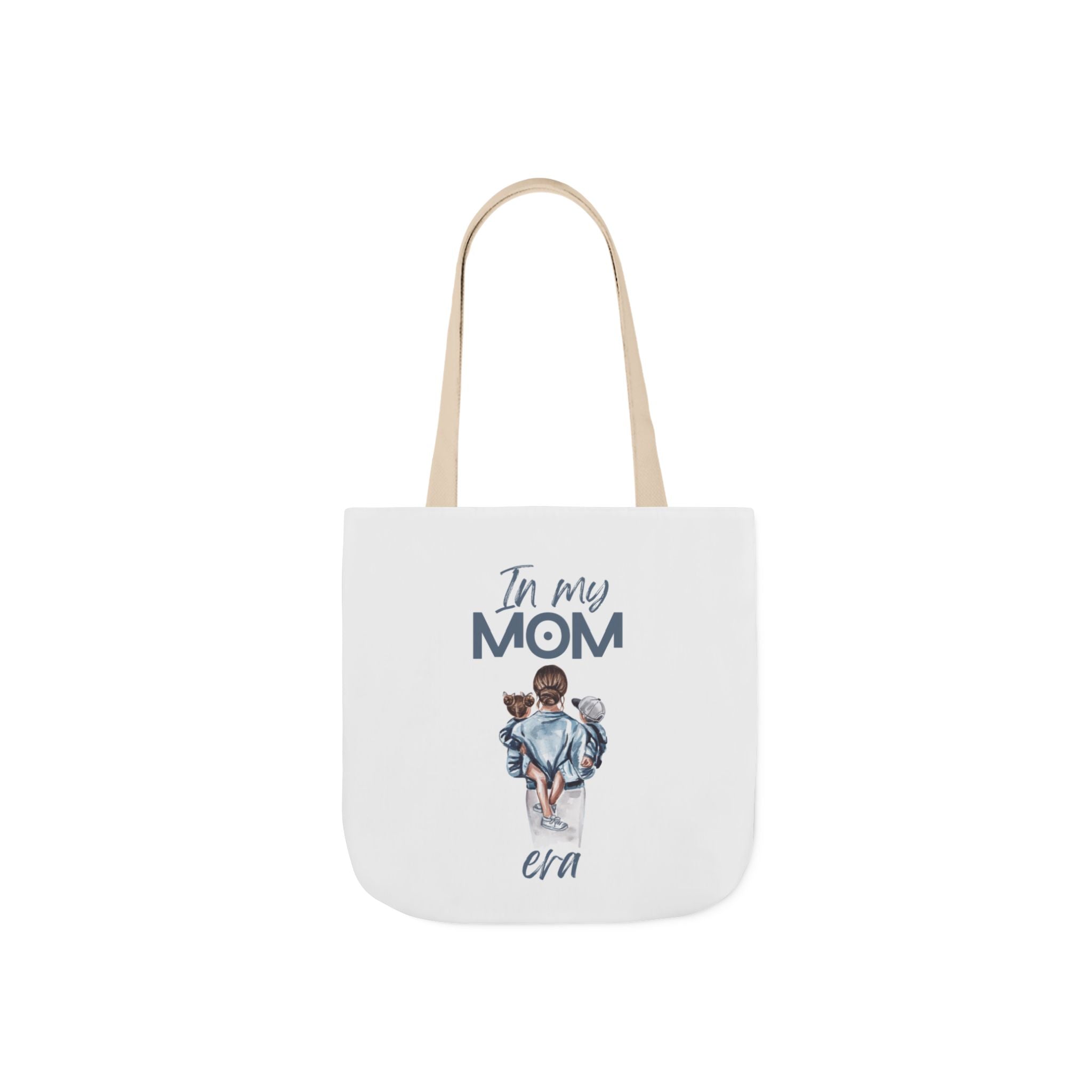 In my Mom Era - Canvas Tote Bag, 5-Color Straps
