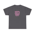 Relentless Continual Love T-Shirt — Inspirational Pink Script Tee